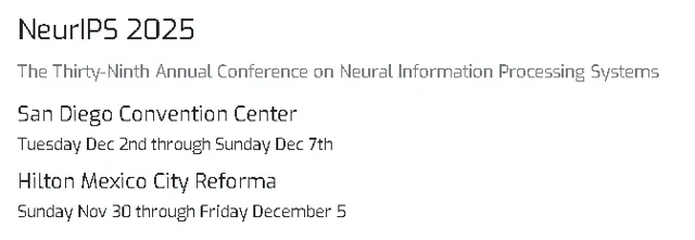 NeurIPS 2025: il grande tour dell'IA a San Diego e Città del Messico