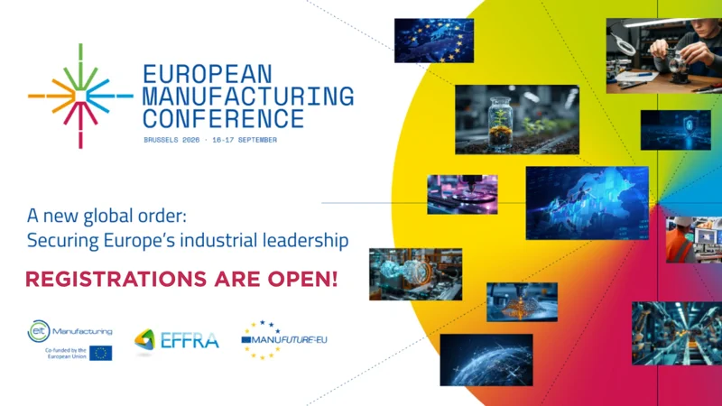 European Manufacturing Conference 2026: Blindare il primato UE