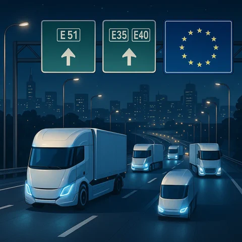 Self-Driving Trucks Are Coming to Europe