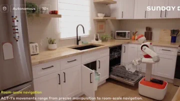 Sunday AI slaat robotpoppen over, leert klusjes met de hand