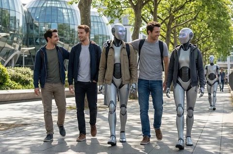 Diagram ilustrující složky lží generovaných umělou inteligencí, včetně marnivosti a antropomorfismu.