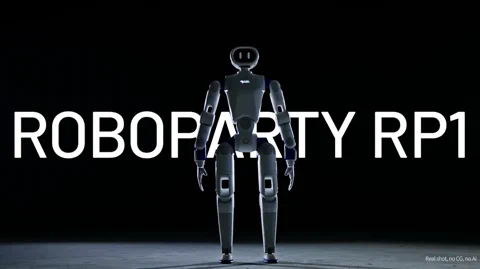 RoboParty RP1 chega ao cenário humanoide sem caixas pretas