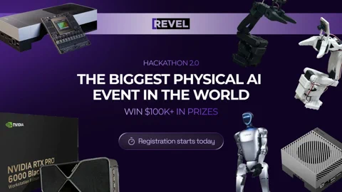 NVIDIA e REVEL lançam hackathon de IA com prêmio humanoide