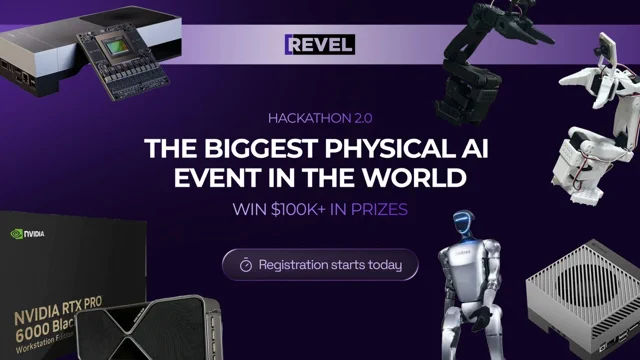 NVIDIA e REVEL lançam hackathon de IA com prêmio humanoide