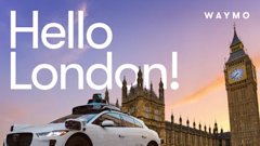 Les robotaxis Waymo traversent l'Atlantique pour Londres