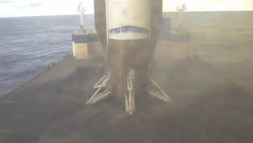 Bezos bij de club van raketlandingen na 25 jaar