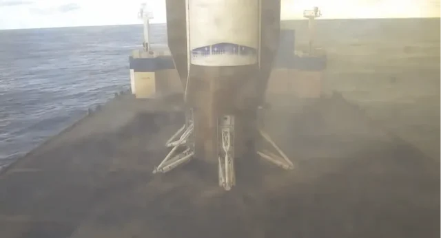 Bezos entra para o seleto clube de pousos de foguetes