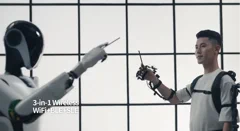 Exoskeletten maken mensen poppenspelers voor robot training