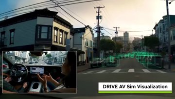 Nvidia's AI-driver pakt de weg in een Mercedes, geen LiDAR nodig