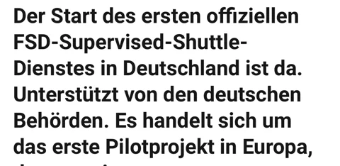 Germania approva i taxi senza conducente Tesla su strade pubbliche