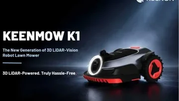 KEENON brengt professionele LiDAR naar de Keenmow K1 robotmaaier