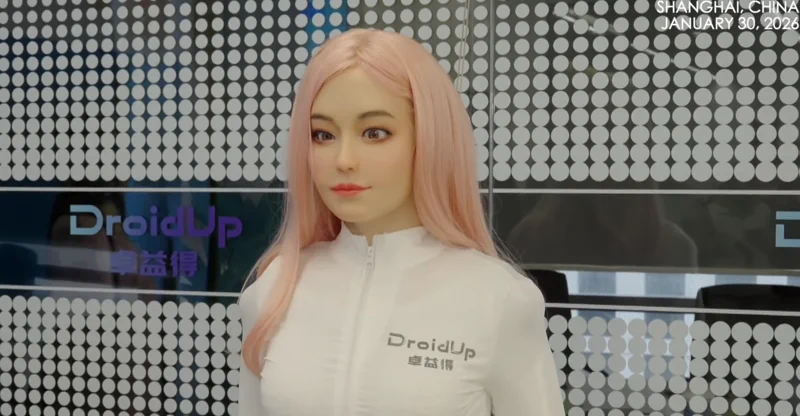 DroidUp lança Moya: humanoide customizável com fôlego de maratonista