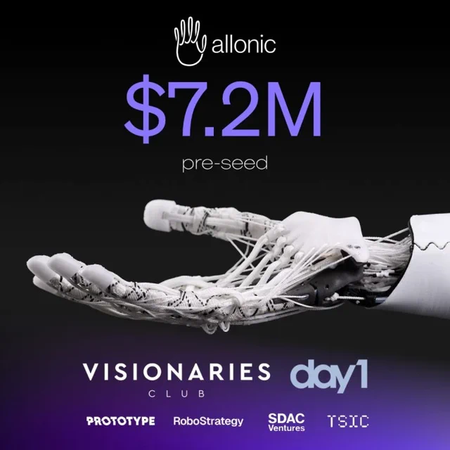 Allonic recauda un récord de 7,2M$ para tejer el futuro robótico