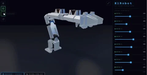 Elrobot & Normacore skapar webbaserad robotharmssimulator