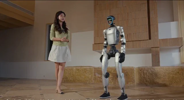 Robot G1 od Unitree reaguje na głos i myśli samodzielnie