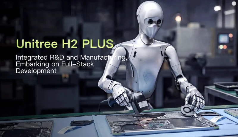 H2 Plus de Unitree recibe un cerebro NVIDIA Jetson Thor