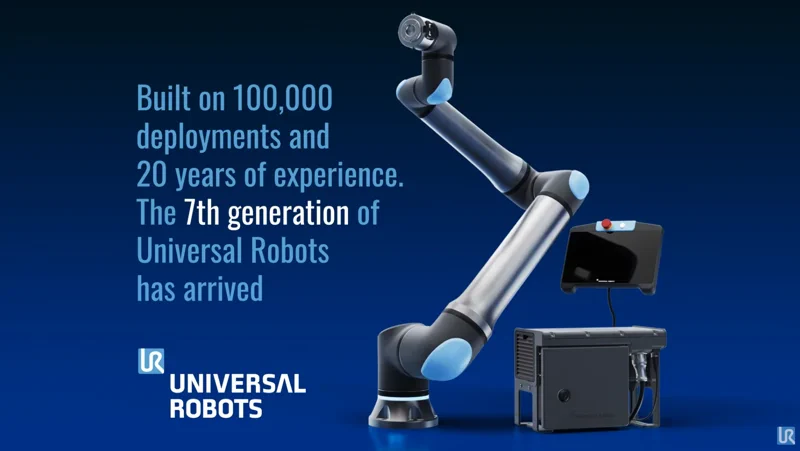 Universal Robots Lança Cobots Gen 7 para IA Física
