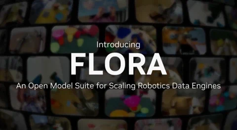 NVIDIA abre código da Flora para rotular dados de robótica