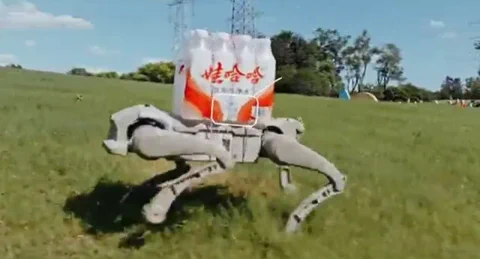 AgiBot presenta una tripletta di robot quadrupedi