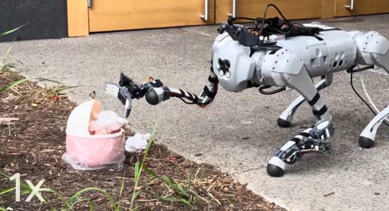 Štvornohé roboty sa učia manipulovať s Human2LocoMan