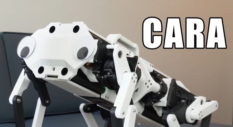 CARA: Revoluce robotických psů poháněných lany