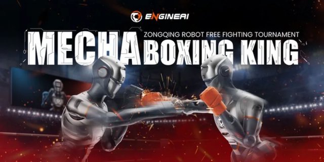 EngineAI wprowadza ligę walk robotów 'Mecha Boxing King'