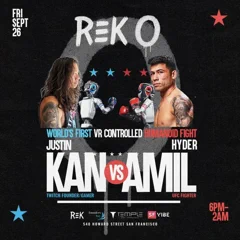 Twitch-oprichter vs UFC-vechter: VR-robot krachtmeting