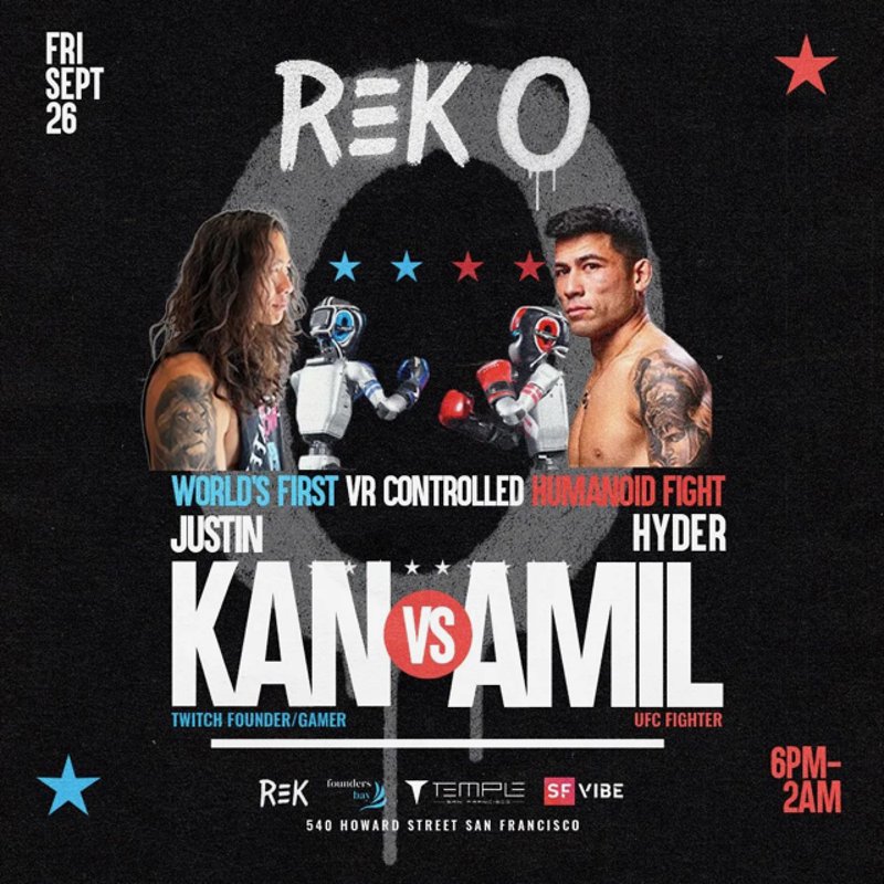 Zakladatel Twitche vs UFC zápasník: VR robotí souboj