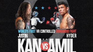 Twitch-oprichter vs UFC-vechter: VR-robot krachtmeting