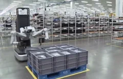 AGIBOT's A2-W Robot Revolutioneert Fabriekslogistiek