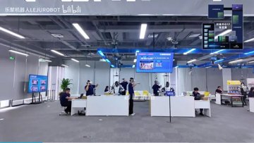 Gigantisch trainingscentrum voor humanoïde robots opent in Beijing