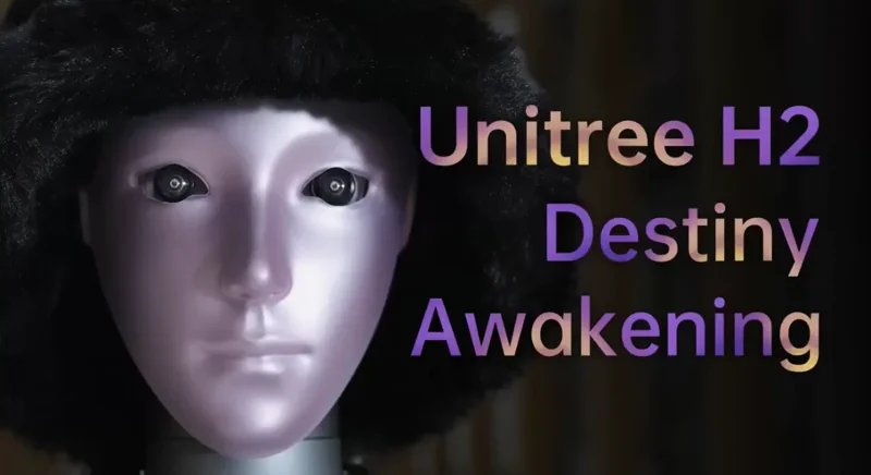 Unitree H2 Humanoid Robot Ontwaakt