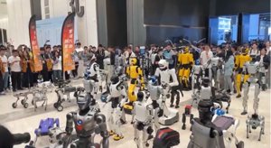 I robot cinesi dominano IROS 2025