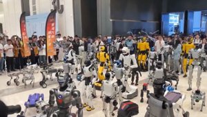 I robot cinesi dominano IROS 2025