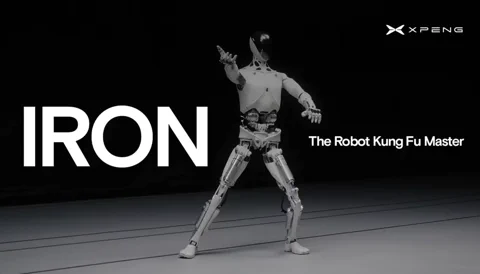 L'IRON Robot di XPENG è un Maestro di Kung Fu