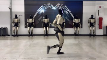 Tesla's Optimus Robot Jogt In de Laboratorium