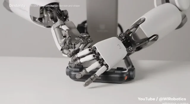 ALLEX Robotische Hand Toont Delicaat, 15-DOF Gevoel