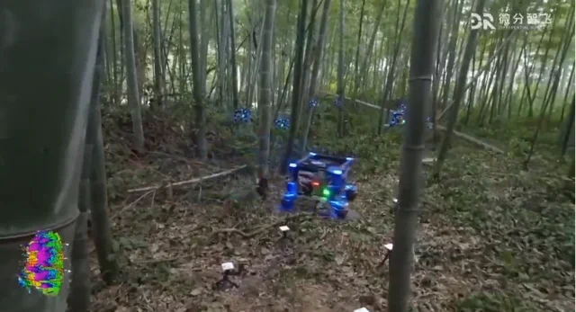 Droni Zhejiang: Volo Autonomo in Foresta