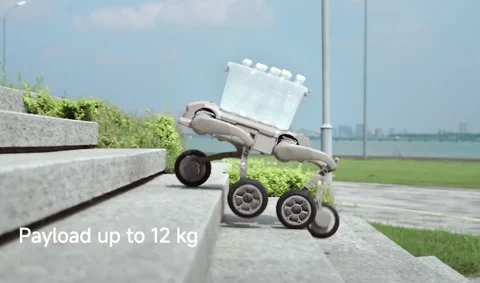 Genisom L1: Quadruped da 15kg con ruote e cervello da 100 TOPS