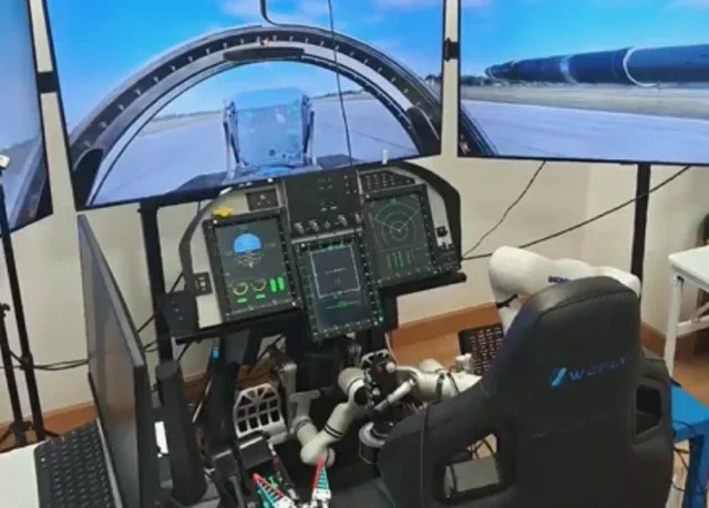 This Robot Arm Makes Sure Your Flight Simulator Doesn't Lie