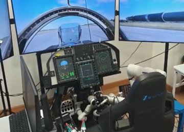 Deze robotarm zorgt dat je flightsimulator nooit liegt