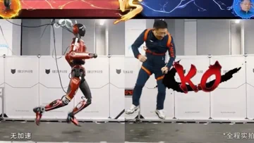 MirrorMe-humanoid haalt 10 m/s en verplettert records