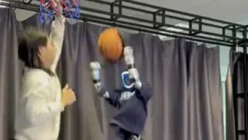 Unitree G1 speelt beter basketbal dan de meeste mensen