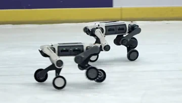 Lynx M20 van DEEP Robotics schaatst naar olympisch goud