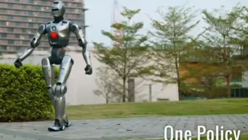 EngineAI-robot toont indrukwekkend 'one-policy' AI-brein
