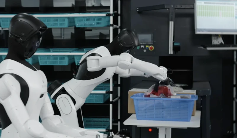 AGIBOT G2 : l'humanoïde qui décroche un contrat de 1 000 unités