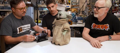 El Grogu animatrónico de Adam Savage es una obra maestra
