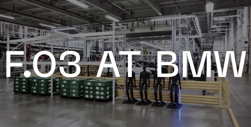 El nuevo trabajador de BMW es el robot humanoide Figure 03