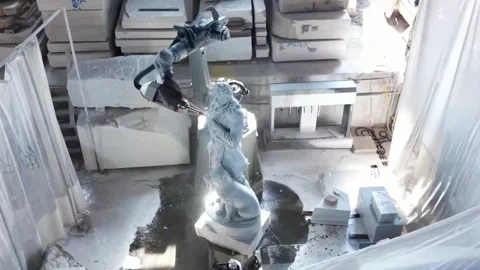 Braço robótico desperta Michelangelo na Monumental Labs