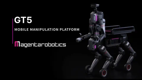 Magenta Robotics GT5: A Four-Legged, Two-Wheeled, Dual-Armed Butler